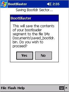 BootBlaster - Zálohování zavaděče