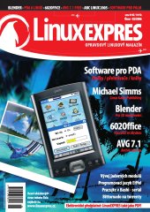 LinuxEXPRES - obálka čísla 2/2006