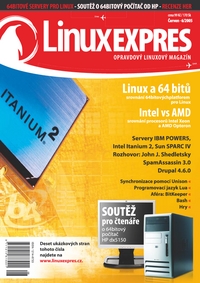 LinuxEXPRES - obálka čísla 6/2005